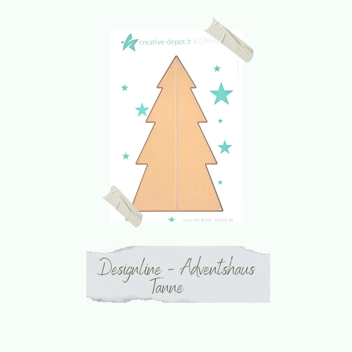 Die - Designline - Adventshaus - Tanne