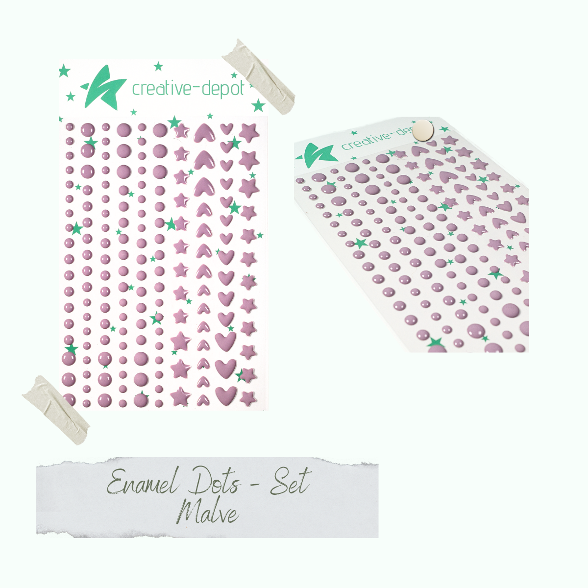 Enamel Dots - Malve