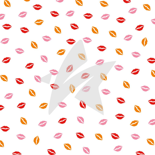 Papel de diseño - Designline - Besos - Besar los labios