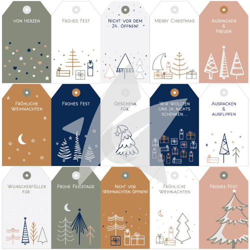 Papel de diseño - Designline - Día de Navidad