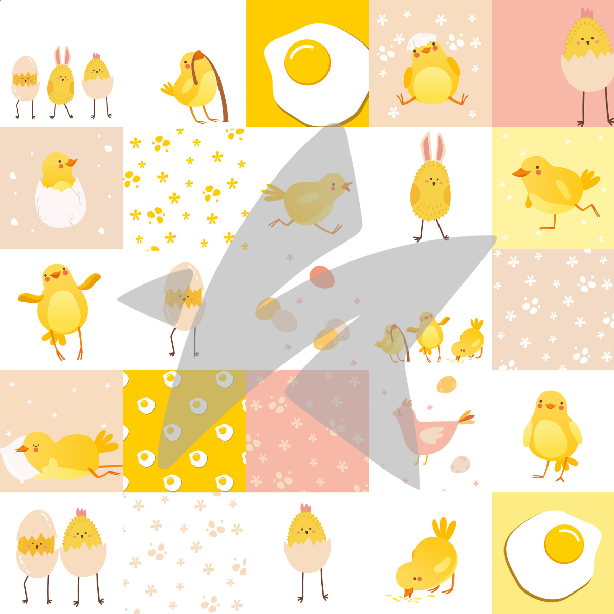 Papel de diseño - Designline - Tarjetas Chick