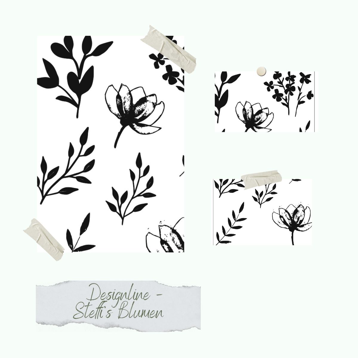 Set de Sello - Designline - Steffi's Blumen