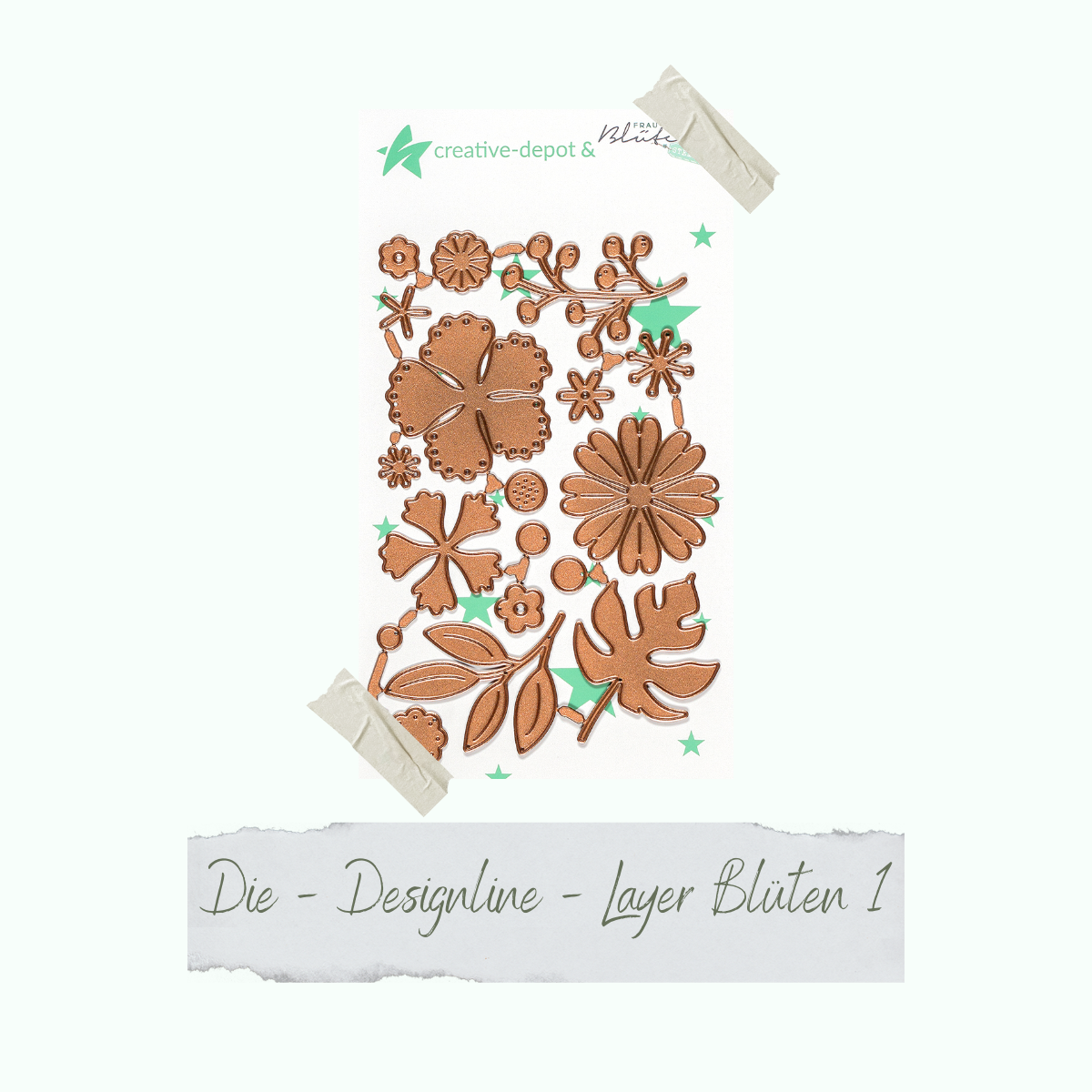 Die - Designline - Layer Blüten 1