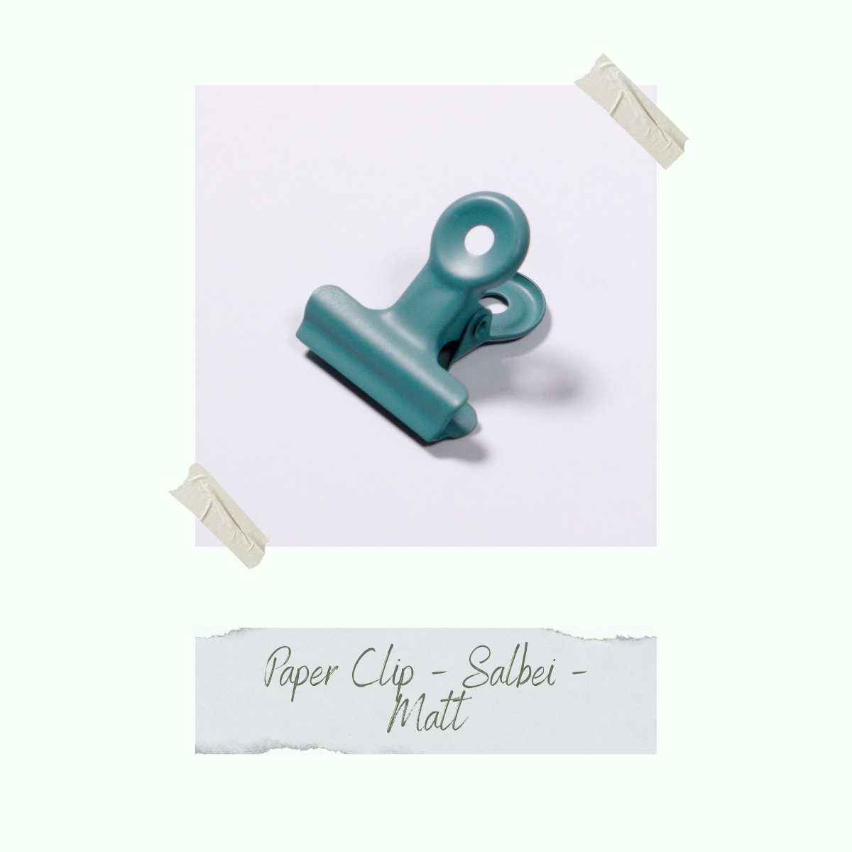 Paper Clip - Salbei - Matt