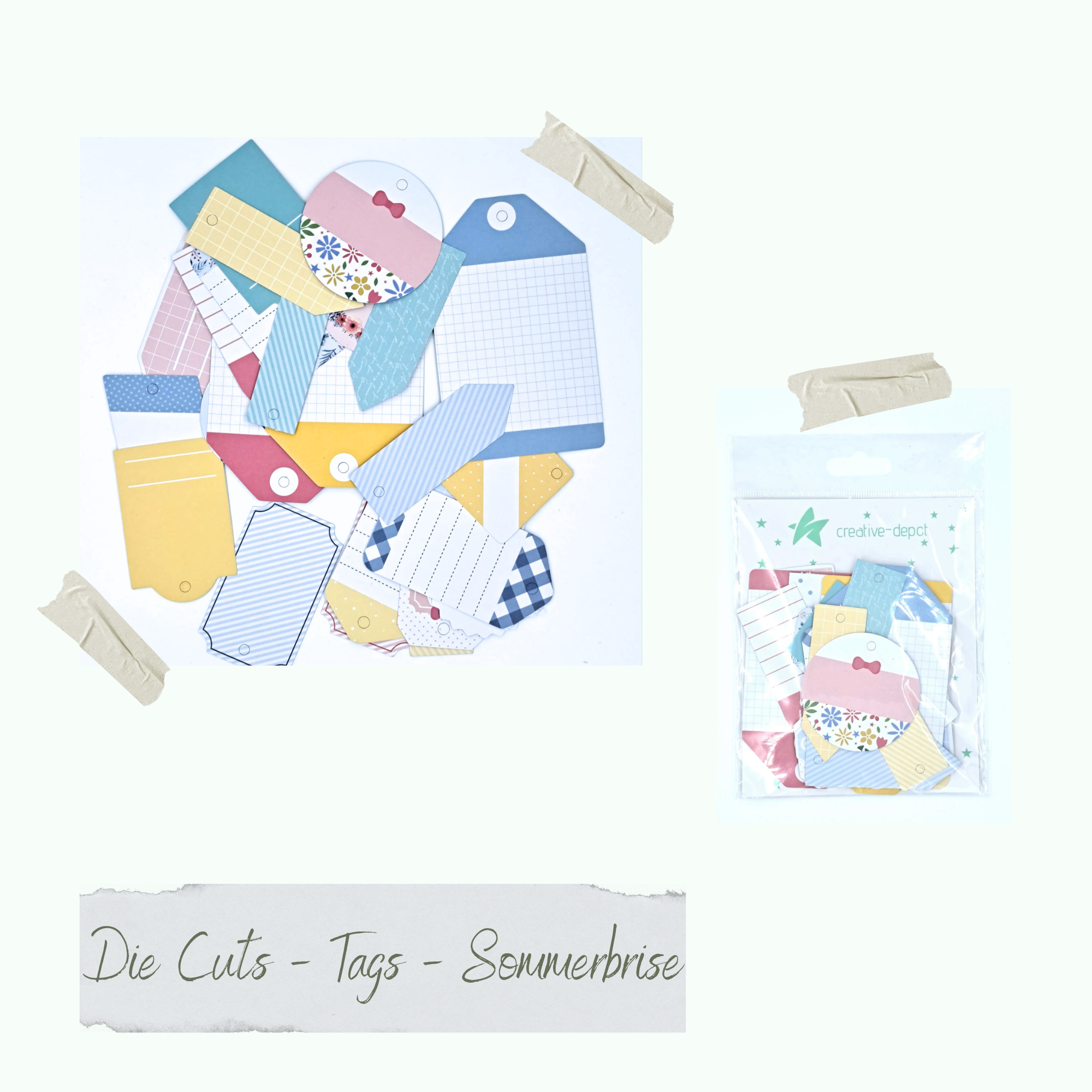 Die Cuts - Tags - Sommerbrise