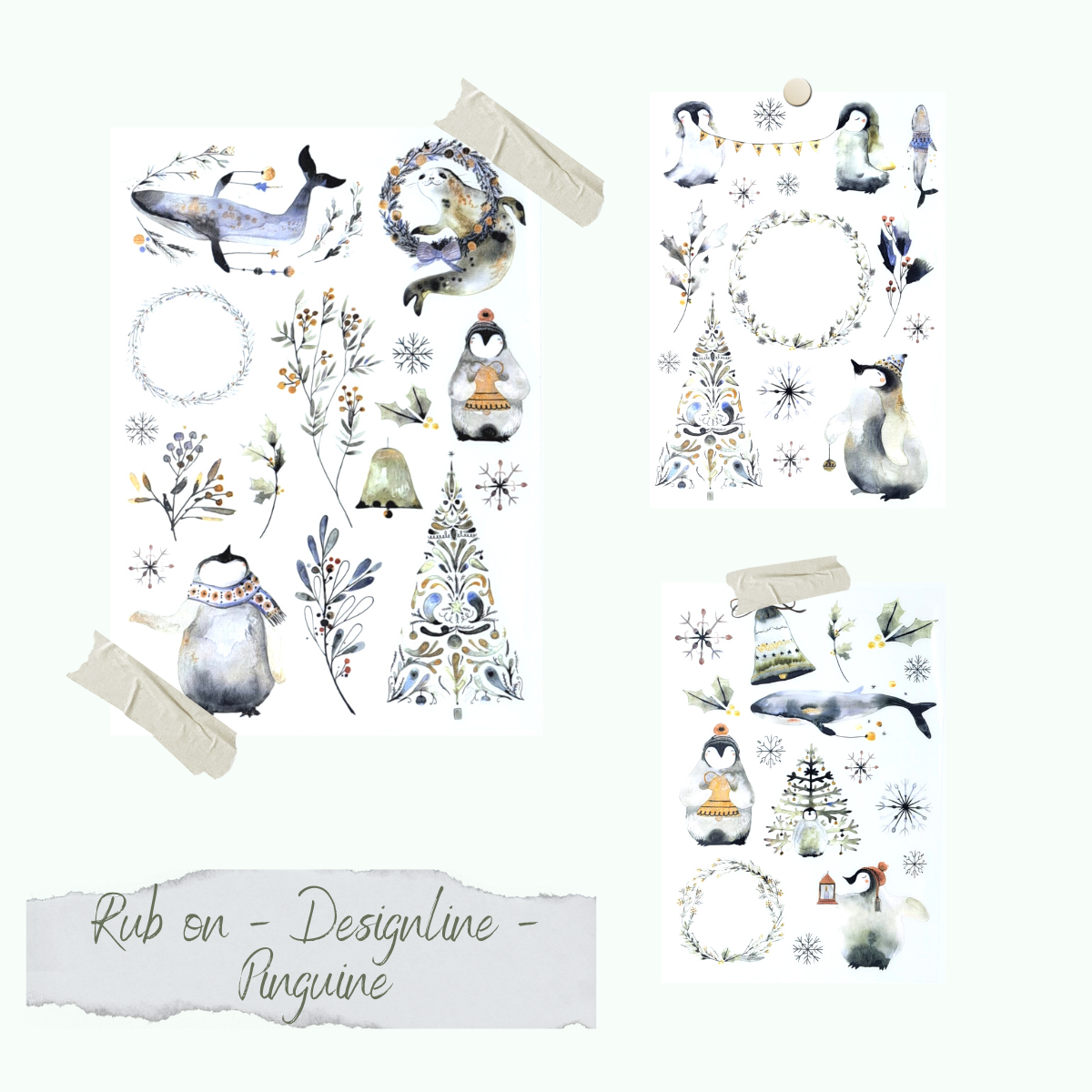 Rotuladores - Designline - Pinguin - A5 - 3 hojas