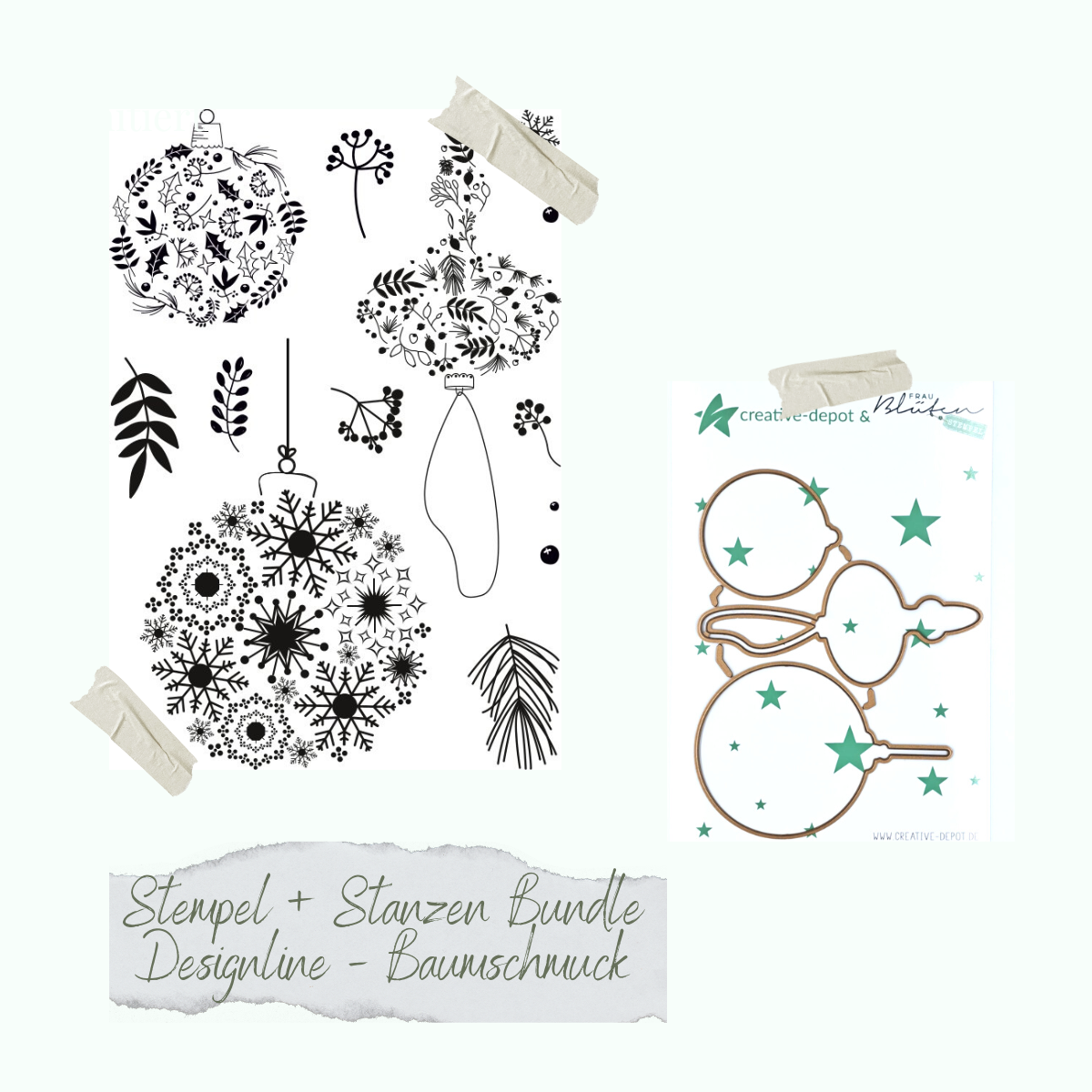 Bundle - Sello y perforadoras - Designline - Baumschmuck