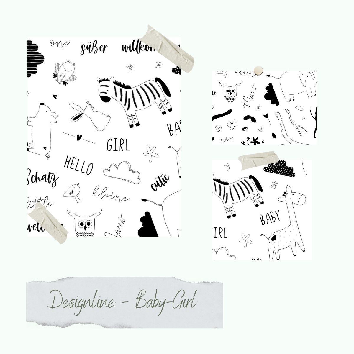 Set de Sello - Designline - Baby-Girl