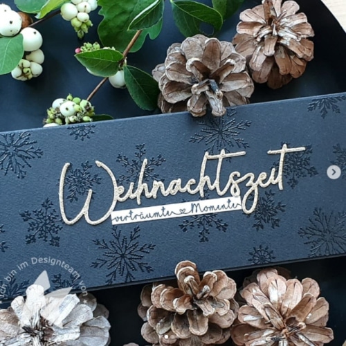 Wortstanze Weihnachtszeit