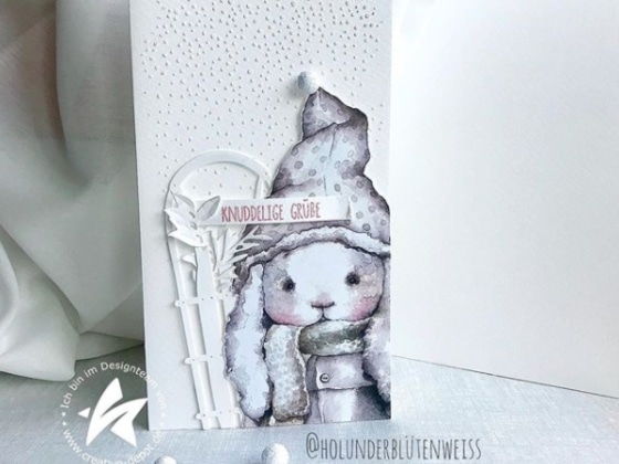 Designpapier - Winterfreunde