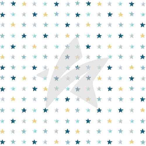 Papel de diseño - Blue Star Joy