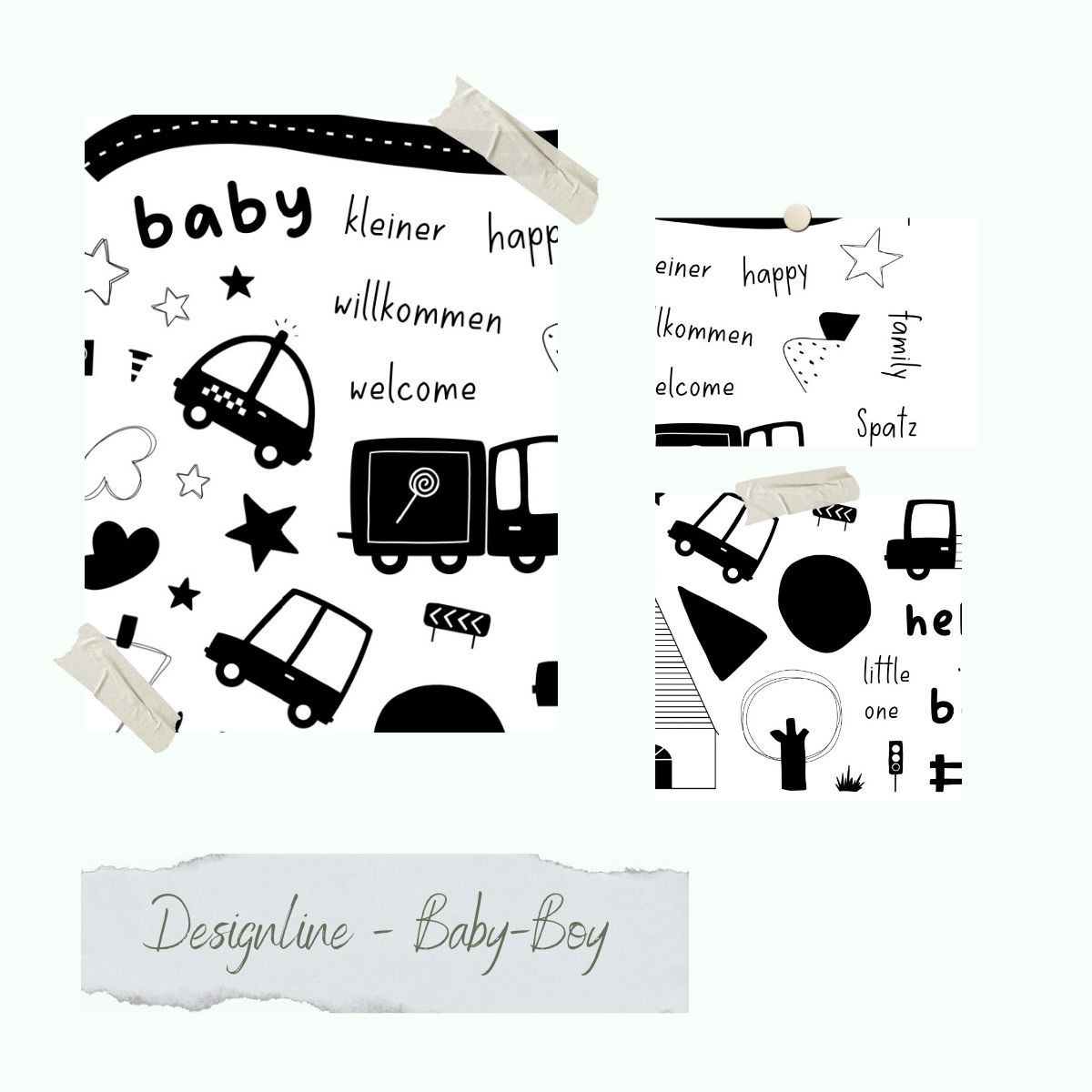 Set de Sello - Designline - Baby-Boy